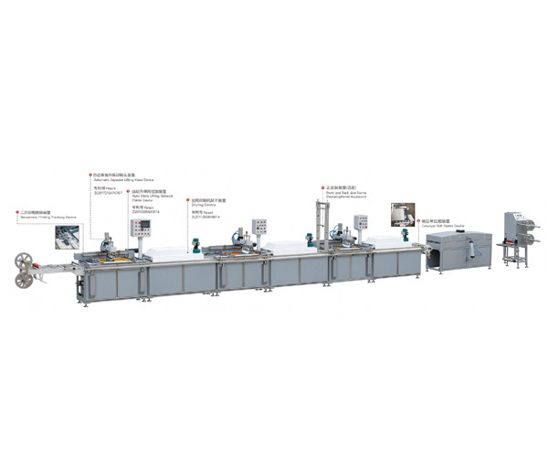 MHS-300-Roll type computer register screen printing machine